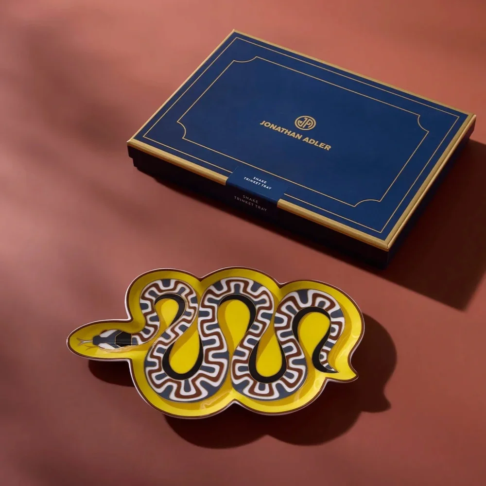 NIB Jonathan Adler Snake Trinket Tray - Picture 2 of 6
